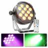 BeamZ BT300 - Projecteur FlatPAR, 12x LED RGBAW-UV, 10W par LED avec Télécommande