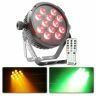 BeamZ Professional BT310 - Projecteur FlatPAR, 12x LED RGBA, 6W par LED, avec Télécommande