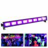 BeamZ BUV93 - Barre LEDs 8 LED UV, Puissance 3 Watts par LED