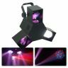 BeamZ Triple Flex Centre Pro - 75 LEDs 40W DMX, Couleurs RGB, Haute Puissance, Trois Scanners