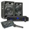 MAX12 Pack Sonorisation, un Amplificateur et une Table de Mixage - 1200 Watts