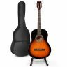 Max SoloArt - Guitare Acoustique Classique Pack Débutant avec Stand - Sunburst