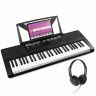 Max Rhapsody54 – Clavier Électronique 54 Touches, avec Casque Audio inclus, Débutant – Modes Apprentissages