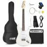 Max GigKit - Guitare Électrique Pack Débutant Ampli 40 Watts - Blanche