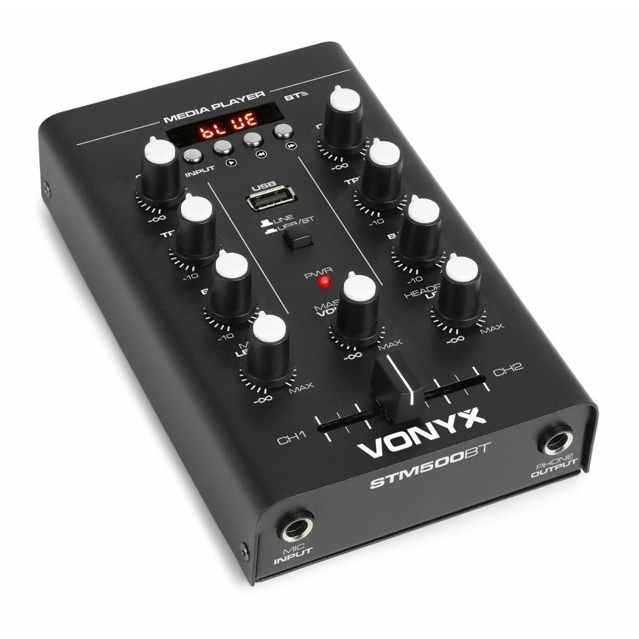 Vente Table de Mixage 2 Canaux - USB - MP3 - VONYX - STM-2300
