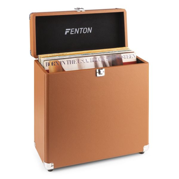 Fenton RC30 - Valise pour disques vinyles - Marron