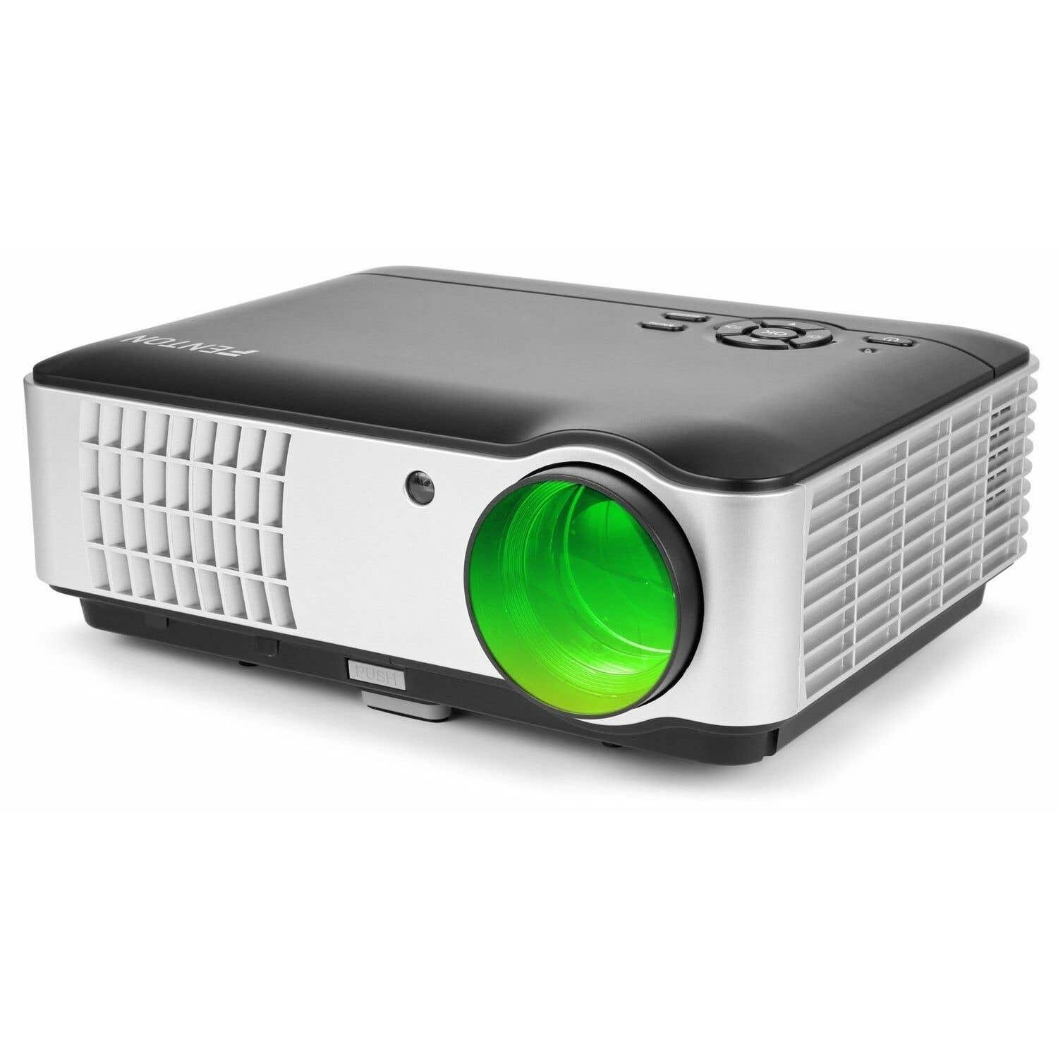 Fenton HD-PRO 2800 Lumen - Options HDMI, USB, VGA, projecteur LED