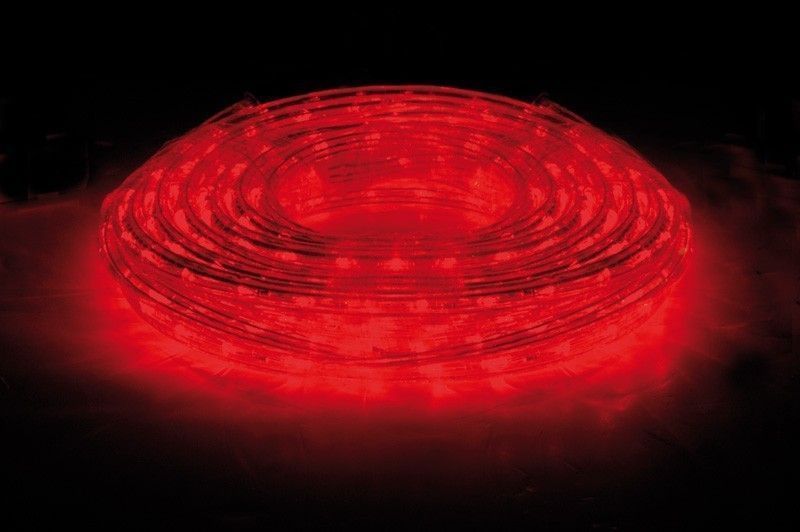 SkyTec LED Ropelight 13mm 10m 3 Wire Red