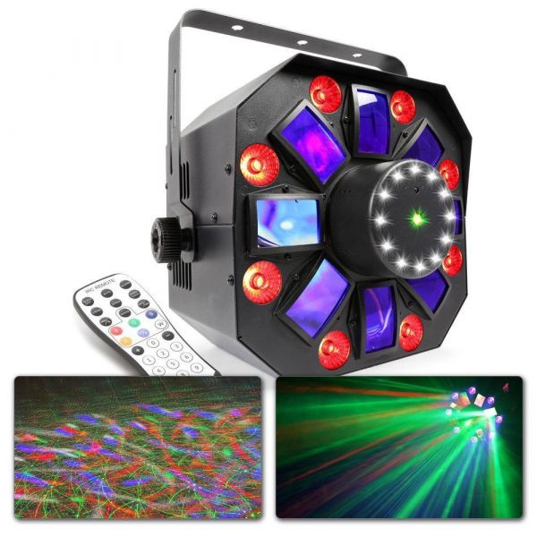 MultiAcis IV LED avec laser et strobe