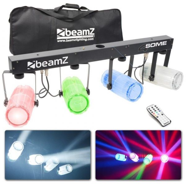 BeamZ 4-Some Light - Spots de couleurs, 4x 57 LEDS RGBW, shows préprogrammés
