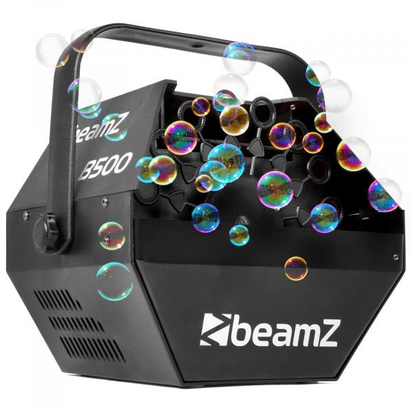 BeamZ B500 Machine à Bulles 40 Watts - Ventilateur Puissant, 30 Tours par Minute