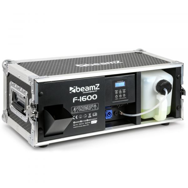 BeamZ F1600 - Machine à Brouillard avec Flightcase, 1600 Watts, Mode DMX