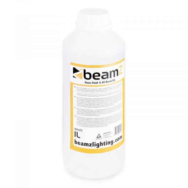 BeamZ FHF1Q Liquide pour machine à brouillard haze 1L 