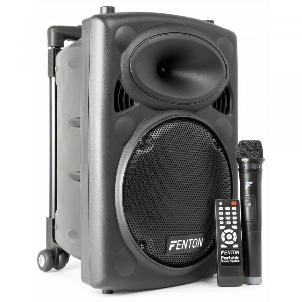 Fenton FPS10 Enceinte Sono Portable avec micro sans fil - 150W