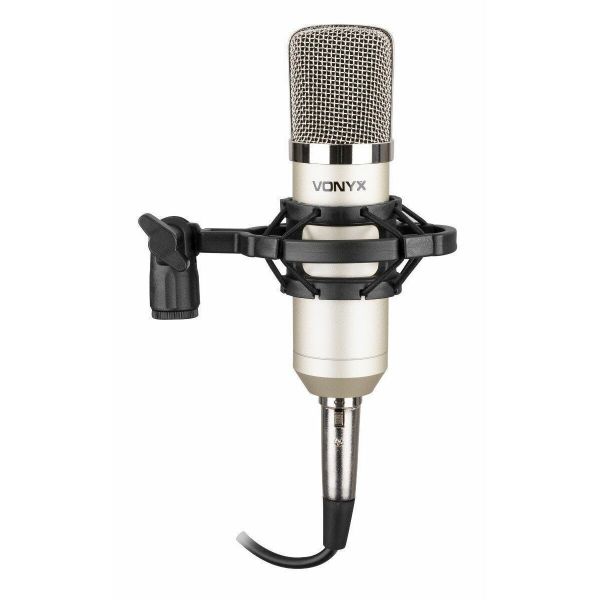 Vonyx CM400 - Microphone à condensateur - Argent