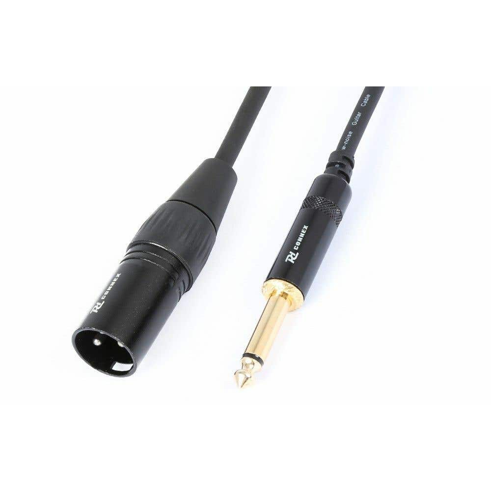 PD Connex Câble audio cordon convertisseur xlr mâle - 6,3m jack mâle - 0,15m