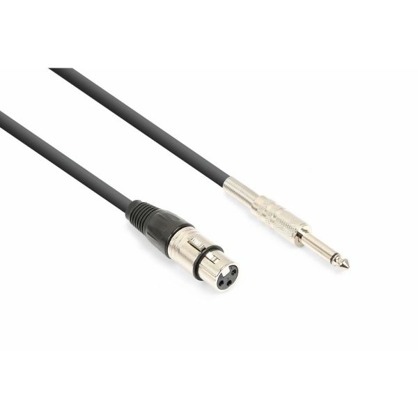 Vonyx Câble audio cordon xlr femelle / jack 6,35 mono - 1,5m