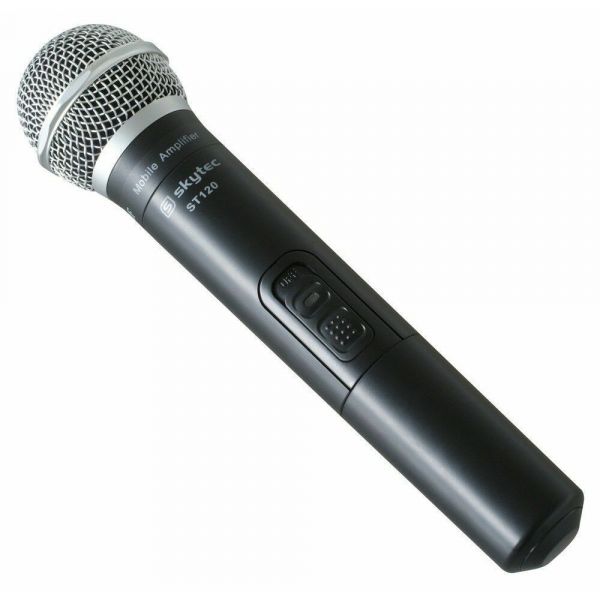 SkyTec VHF Handheld microphone 200.175MHz - Black