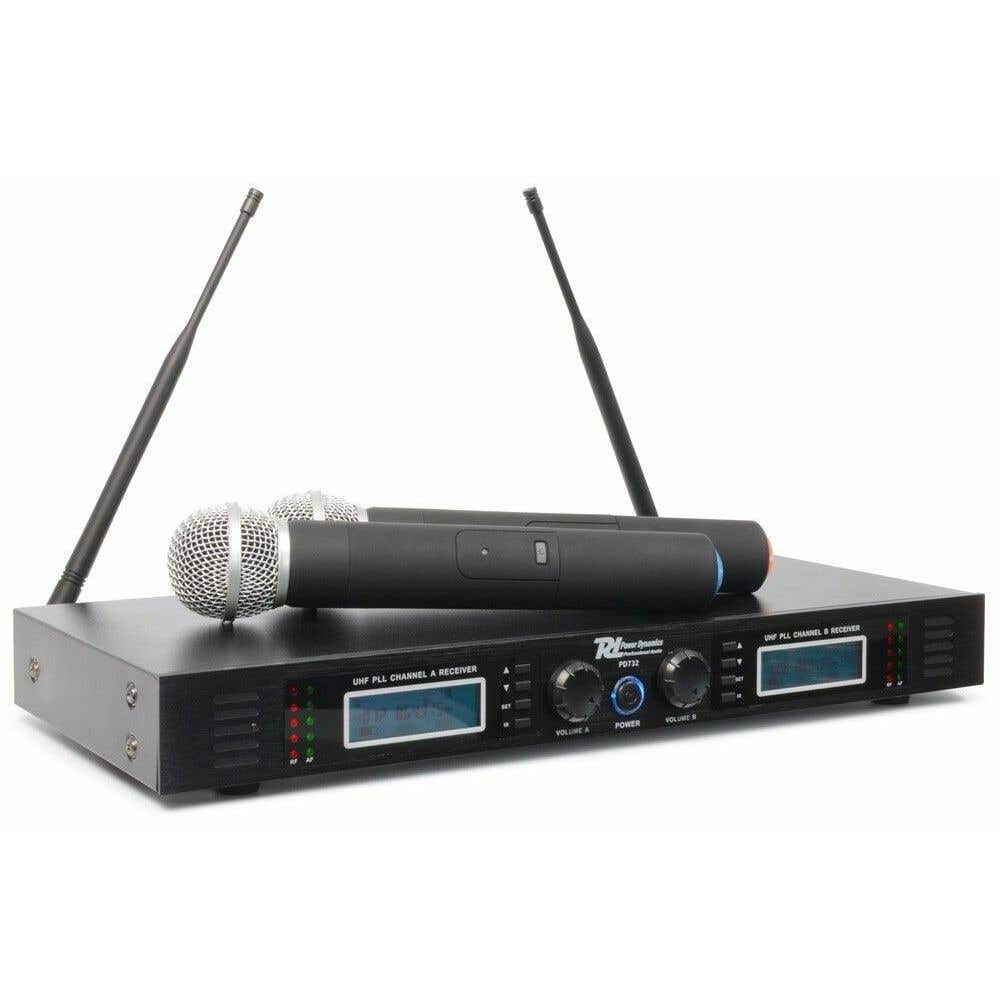 PD732H 2 Système 2 micros sans fil UHF 2x16 canaux True Diversity
