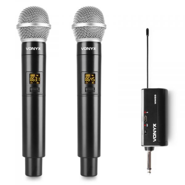 Vonyx WM552 Double microphone sans fil professionnel