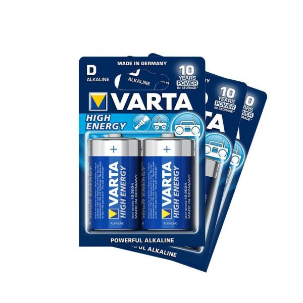 VARTA Piles AAA, lot de 40, Power on Demand, Alcalines, 1,5V