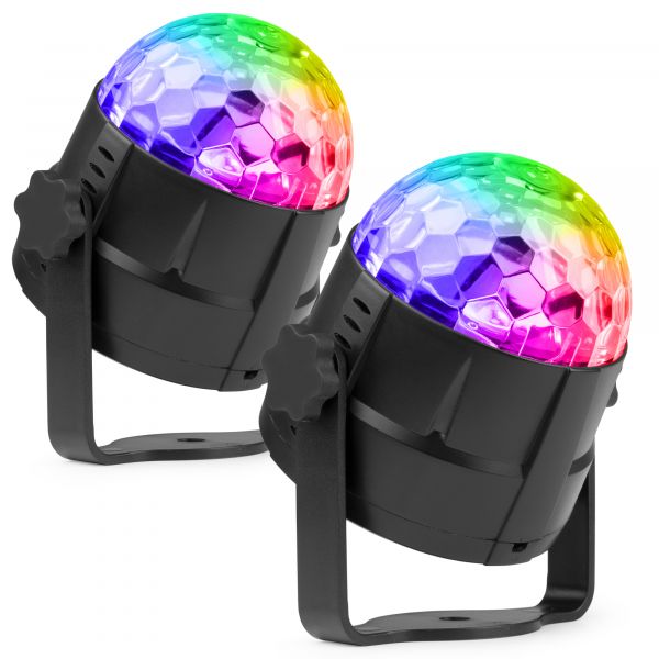 Jeu de lumières PARTY Boule disco RGB