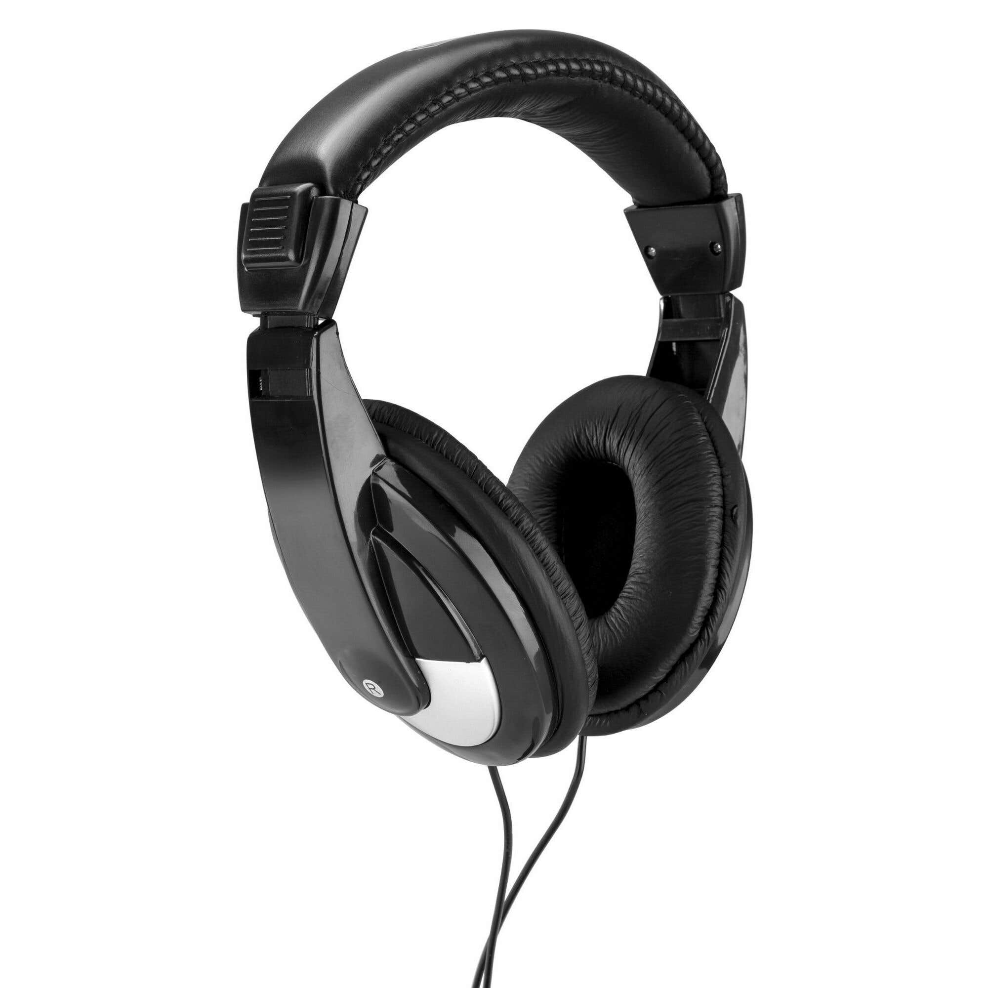 Vonyx SH120 - Casque DJ, pilotes 50mm pour SPL Élevés