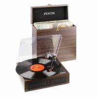 platine vinyle avec valise