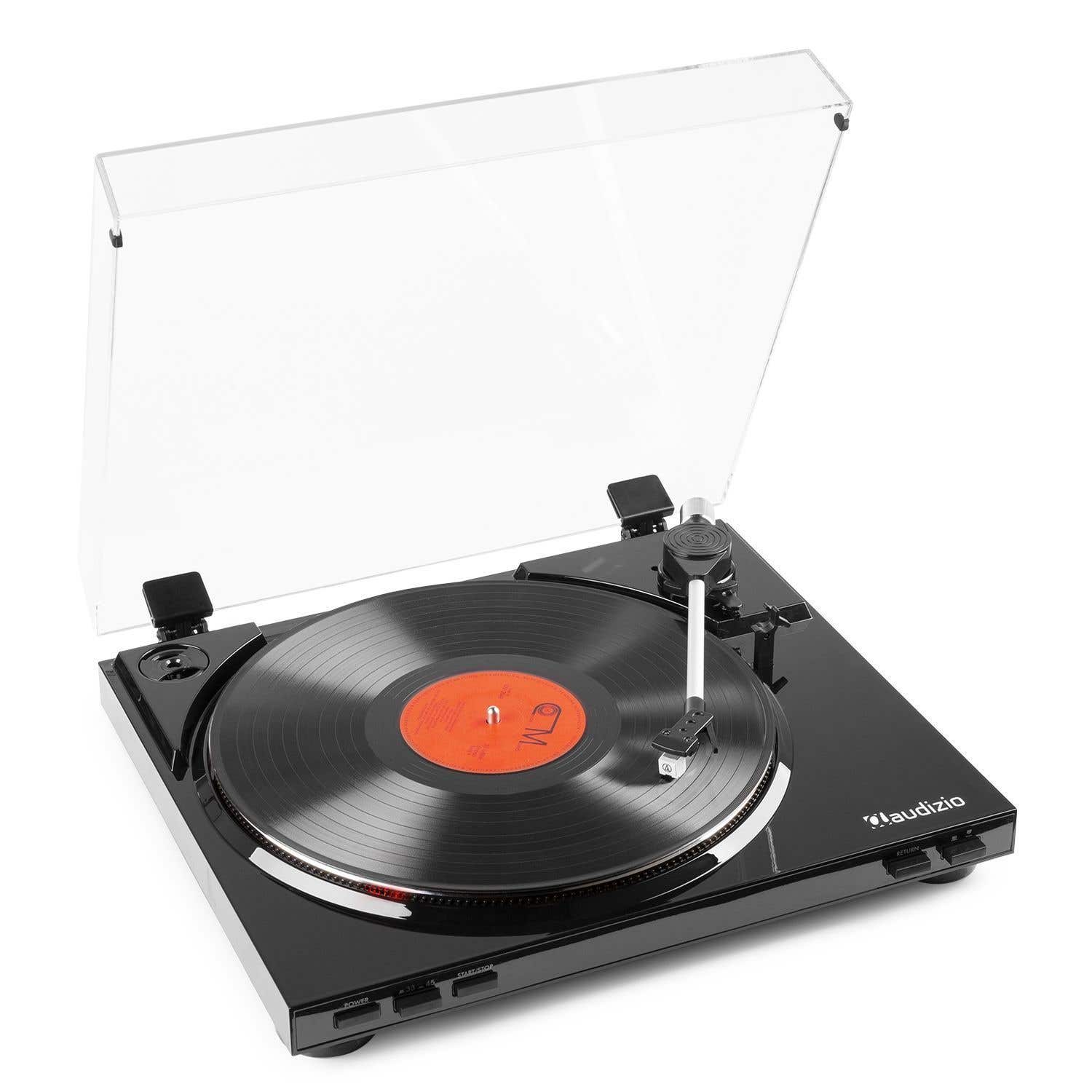 Audizio RP310 Platine Vinyle avec Cellule Audio Technica - Noire