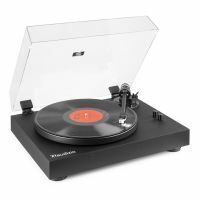 Audizio RP340 - Platine Vinyle Premium avec Stylet Audio Technica AT3600L - Noire