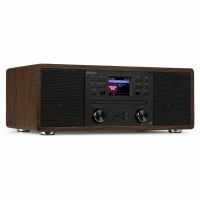 2nde Vie - Audizio Avola Radio Internet Wifi avec Lecteur CD, Bluetooth, DAB+ et FM - Noyer 