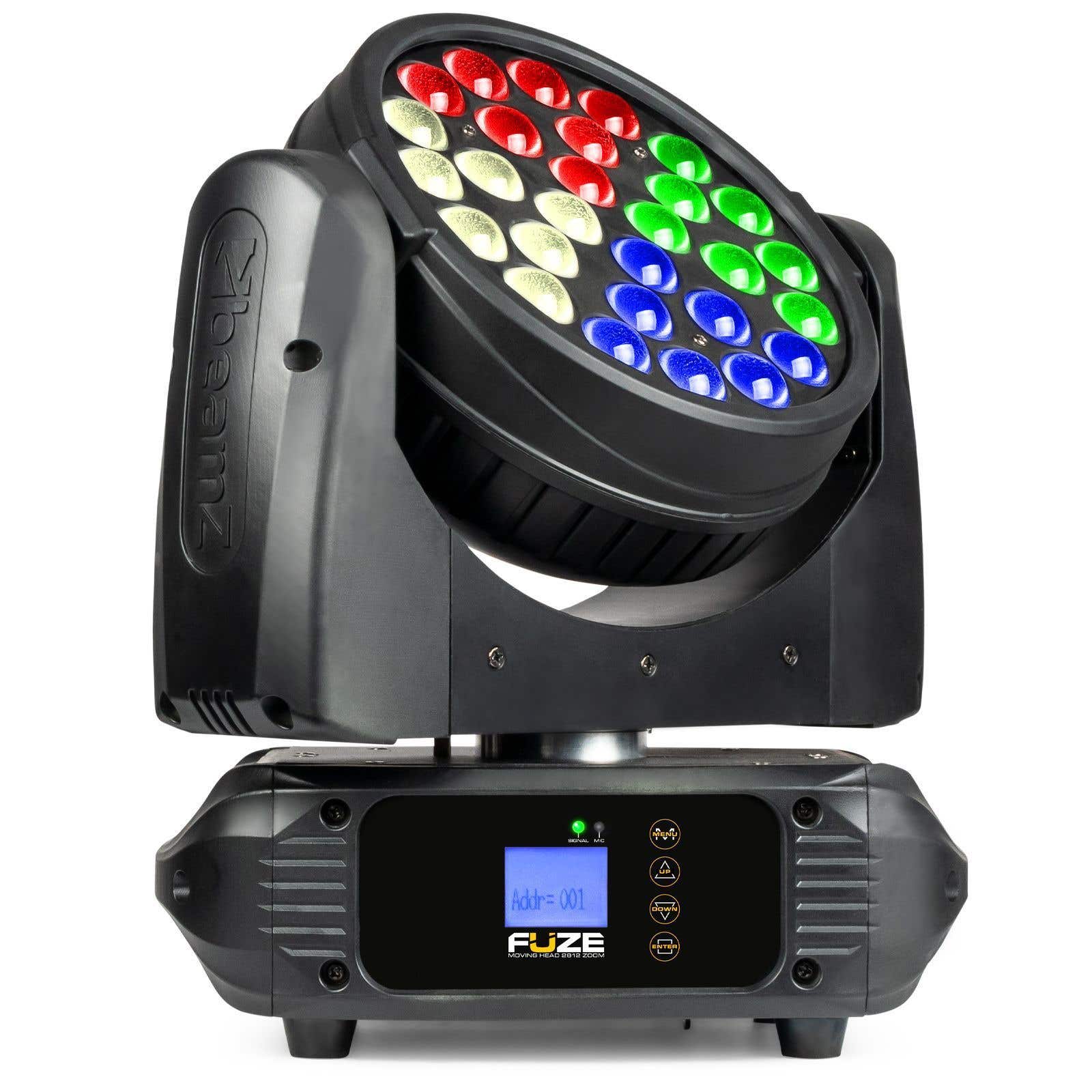 Beamz FUZE2812 28x LED 12W - Lyre LED - Lumière LED 12 Watts
