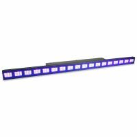 BeamZ UV LCB48 LED - 18 LED UV, d'une Puissance de 3W par LED, 6 Segments, Contrôle DMX