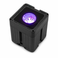 BeamZ Pro KUBE20BK - Projecteur LED PAR Uplight sur Batterie IP65 WDMX 20 Watts - Noir