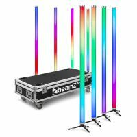 BeamZ Professional KRATOS Pack de 8 Tubes LEDs RGBW sur Batterie - 120cm