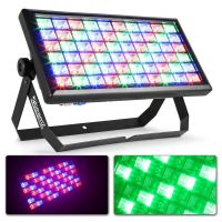 BeamZ Professional WH180RGB - Wall Washer, Projecteur LED, 60 LEDs RGB Intégrées 3W, Mode DMX