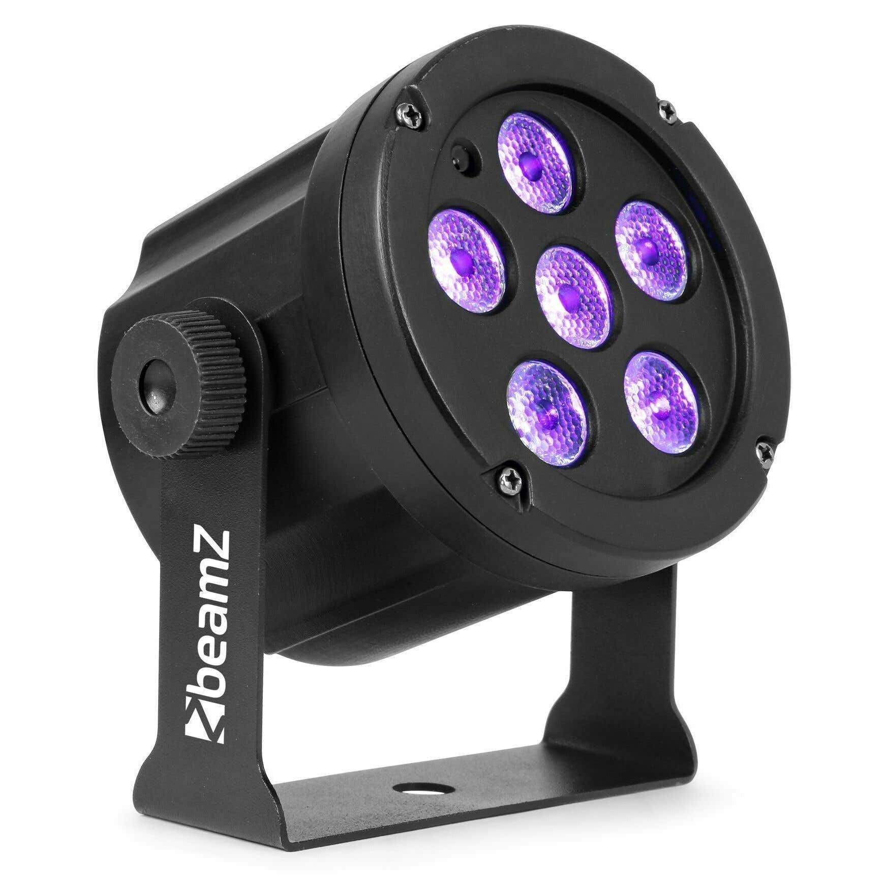 BeamZ SLIMPAR30 UV LED Projecteur PAR - 6 LEDs 2W UV