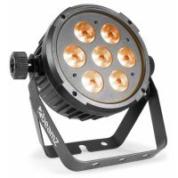 BeamZ BT280 - Projecteur FlatPAR, 7x LED RGBAW-UV, 10W par LED avec Télécommande