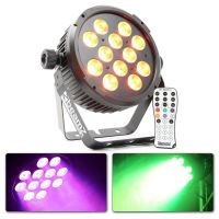 BeamZ BT300 FlatPAR 12x 10W DMX met afstandsbediening