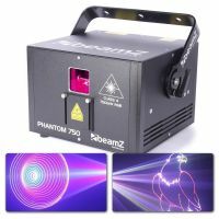 Beamz Phantom 750 Laser Analogique RVB 750 mW