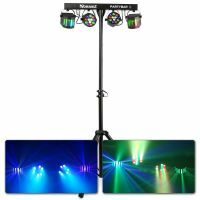 BeamZ Partybar2 lichtset - 2x LED par + 2x Derby incl. statief