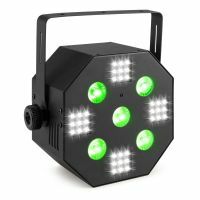 BeamZ MULTIACE2 Jeux de Lumière 2 en 1 RGB - Projecteur UV et Stroboscope