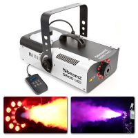 BeamZ S1500LED Rookmachine met 9x 3W RGB LEDs en DMX