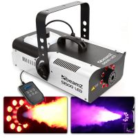 BeamZ S1500LED - Machine à Fumée 1500 Watts avec LEDs RGB et DMX