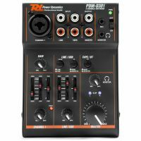 2nde Vie - Power Dynamics STM-2300 - Table de Mixage 2 Canaux, Entrée RCA /Ligne Commutable