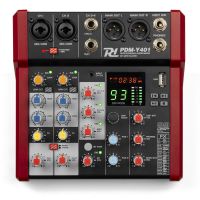 Power Dynamics PDM-Y401 Console de Mixage 4 Canaux avec Bluetooth