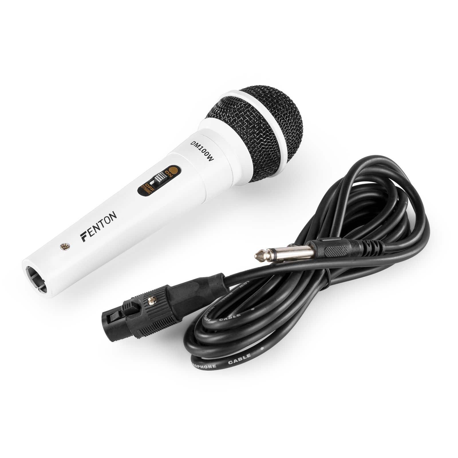Fenton DM100W Microphone Dynamique