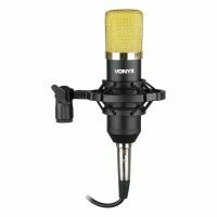 2nde Vie - Vonyx CM400 - Microphone à condensateur - Noir et or