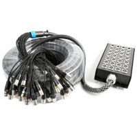 PD Connex Stage Snake 24-in 4-out XLR 30 meter