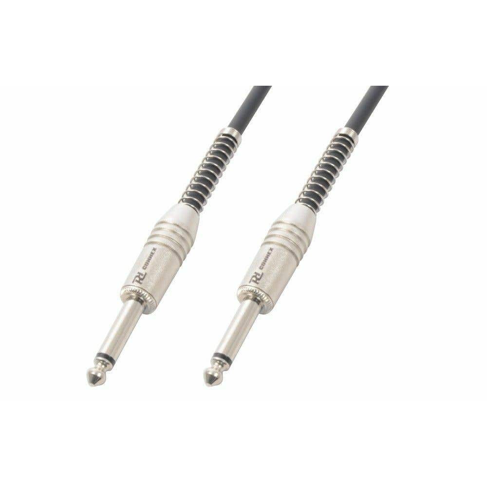 PD Connex CX120-6 Câble Audio Cordon Guitare Jack 6,35 Mâle Mono/Jack 6,35 Mâle Mono - 6m